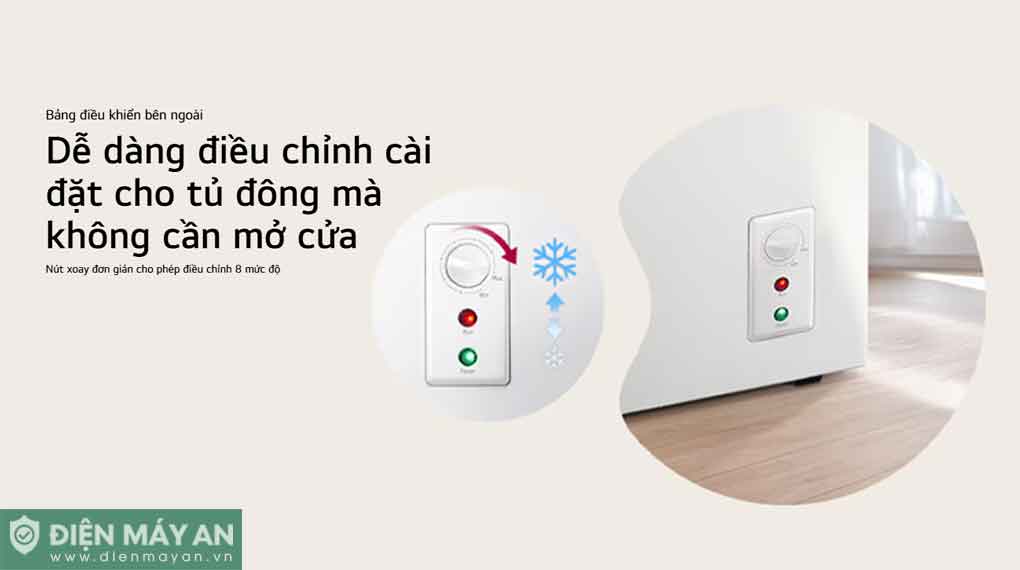 Tủ Đông LG Inverter 291 Lít C30WH